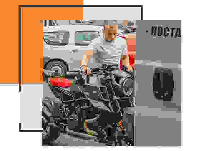 Перевозка мотоцикла по России - Услуги Перевозка-Мум